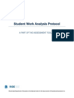 student work analysis protocol form