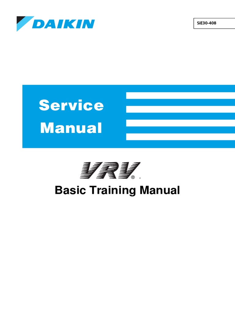 VRV Basic Training Manual PDF | PDF | Hvac | Heat Exchanger