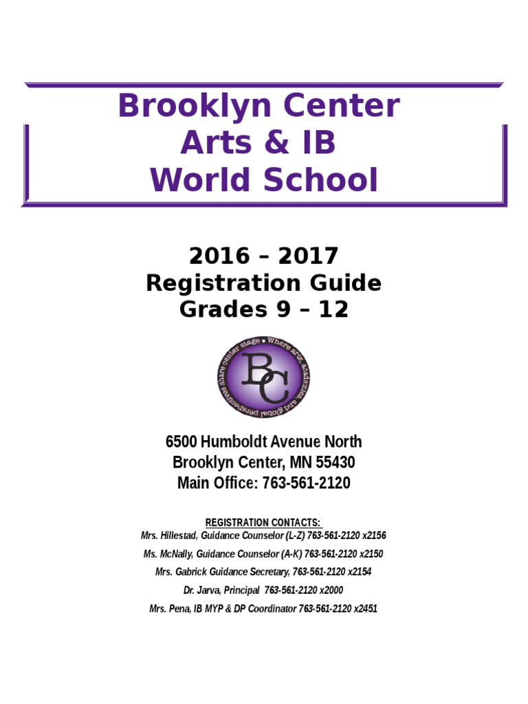 Registration Guide Hs 2016-2017 Revised | PDF | Schools | Teaching And ...