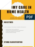 Ostomy Care in Home Health1
