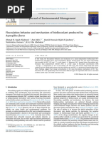 Flocculation behavior and mechanism of bioflocculant produced by Aspergillus flavus
