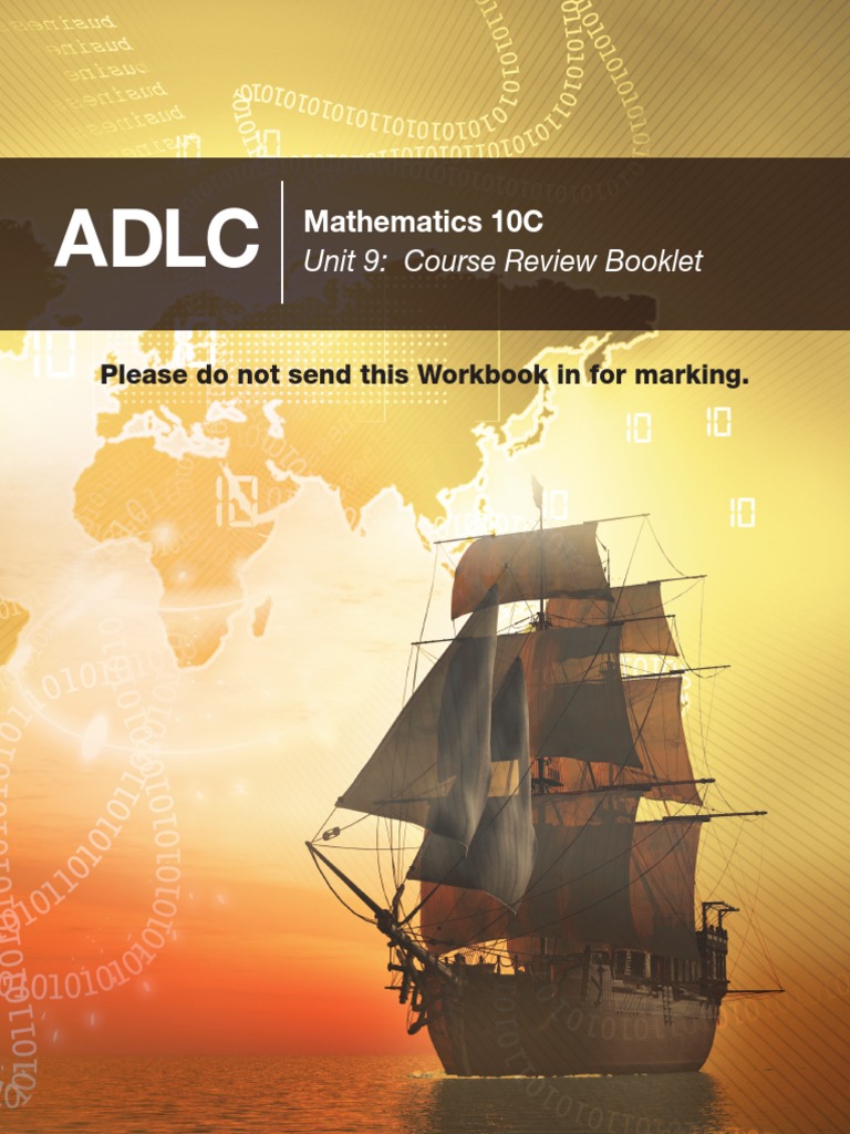 Unit 9 Course Review Booklet | PDF | Trigonometric Functions | Triangle