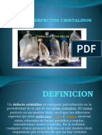 Defectos Cristalinos