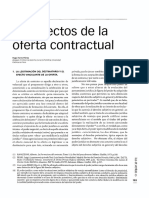 Derecho Civil Vii (Contratos Parte General) - Forno, Hugo. Los Efectos de La Oferta Contractual