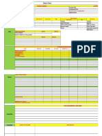 Project Dashboard For Project Control Weekly Monitoring