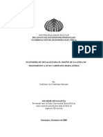 Diseño de Linea de Transmision PDF