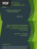 Download Transit Oriented Development TOD NAYA RAIPUR  NEW DELHI CASE STUDY by kiri SN346834861 doc pdf