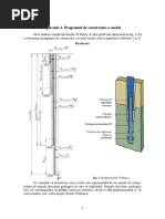 Aplicatia 1. Programul de Constructie A Sondei