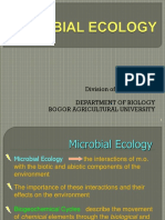 Microbial Ecology and Biogeochemical Cycles