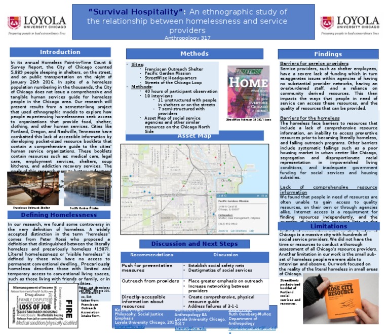 Chicago Homelessness Service Study | PDF | Homelessness | Society