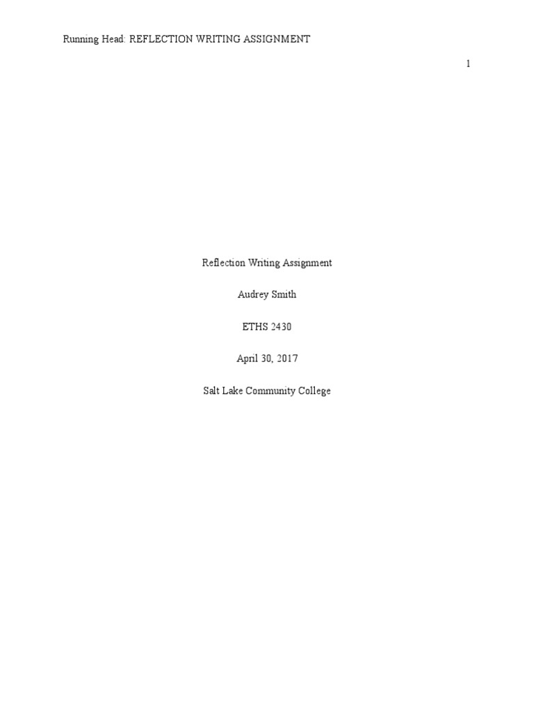 Reflection Writing Assignment | PDF | Mexico | Statistics