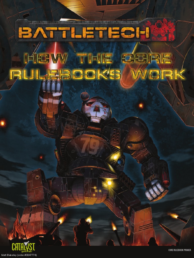 BattleTech Core Rulebooks Primer | PDF | Battle Tech | Military