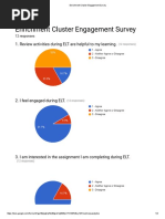 enrichment cluster student survey