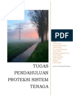 Tugas Pendahuluan Kelompok 5 Proteksi Sistem Tenaga