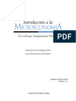 Introducion A La Microeconomia Un Enfoque Entegral para Mexico 1 Edicion