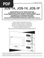 Aiphone JO Video Intercom Installation