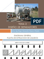 Tema 2 - Diseño de Separadores