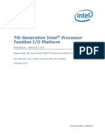 Intel 7th Gen Core Family Mobile U y Processor Lines I o Datasheet Vol 1