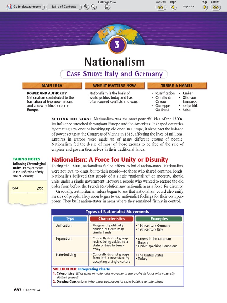 Nationalism case study image