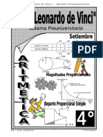 4to Magnitudes Regla de Tres y Interes