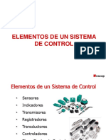 (3) Elementos de Un Sistema de Control