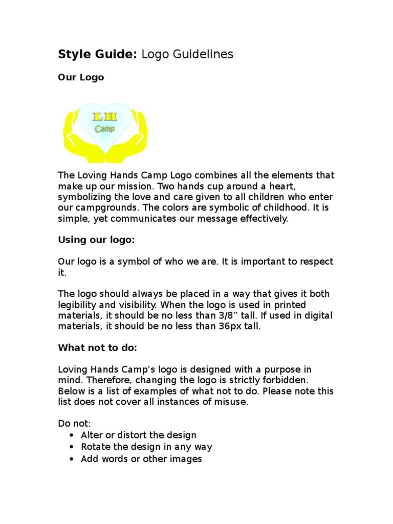 Style Guide: Logo Guidelines | PDF
