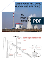 Thermal Power Plant and Coal, Ash Preparation and Handling