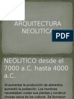 Arquitectura Neolitica