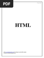 HTML&Php Practical File