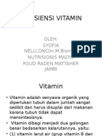 Defisiensi Vitamin