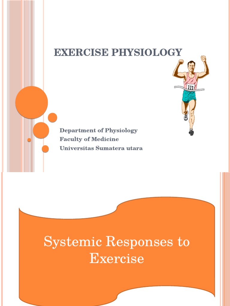 Systemic Responses To Exercise | PDF | Physical Exercise | Aerobic Exercise