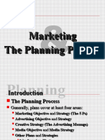 Marketing Marketing The Planning Process The Planning Process