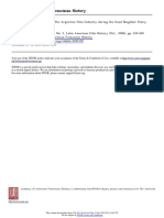 Hollywood's Rogue Neighbor-The Argentine Film Industry During The Good Neighbor Policy, 1939-1945 (Tamara L. Falicov, 2006)