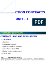 Lecture Notes Contract Unit 1