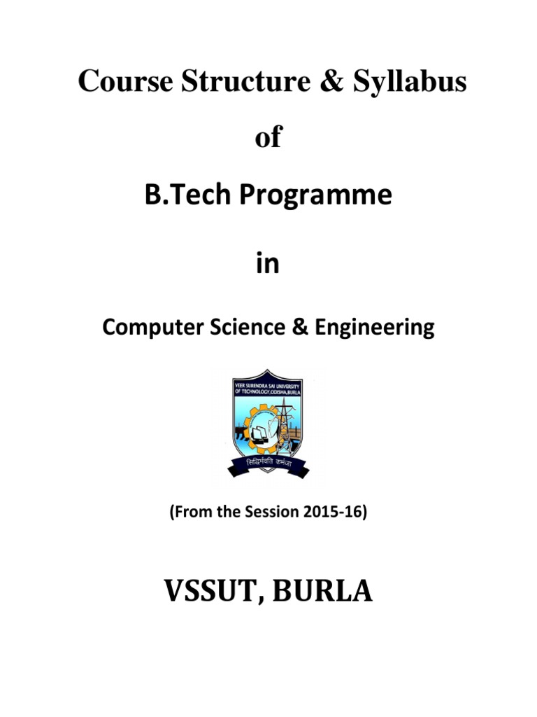 B.Tech CSE Syllabus Overview | PDF | Ordinary Differential Equation ...