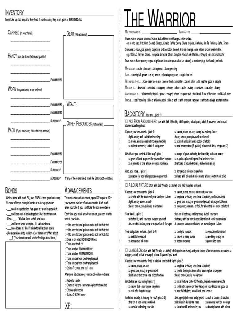 Inventory Management for RPG Characters | PDF | Weaponry | Unrest