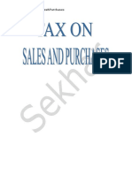 Tax On Sales Purchases in Sap Configuration Guide PDF