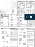 2907 General Directions: Cutting/Marking The Pattern