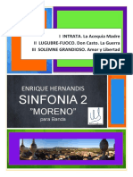 Sinfonia 2 MORENO for Concert Band, 