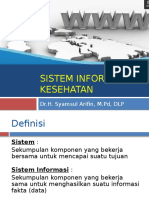 Sistem Informasi Kesehatan 2015