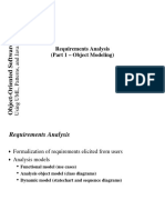 Requirements Analysis (Part 1 - Object Modeling)