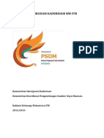 Dokumen Sinergisasi Kaderisasi KM Itb PDF
