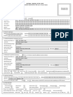 National Pension System (NPS) : Subscriber Registration Form (All Citizen Model) eNPS Form