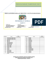 RPT Pendidikan Moral Tahun5 2017