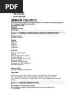 Sodium Chloride MSDS