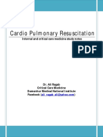 Cardio Pulmonary Resuscitation: Internal and Critical Care Medicine Study Notes