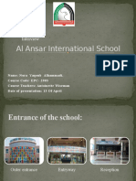 al ansar international school interviw