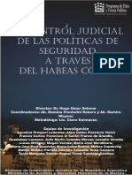 Informe El Control Judicial de Las Polit PDF
