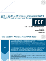 Bank of Credit and Commerce International (BCCI) A Tale of Fraud, Intrigue and Conspiracy
