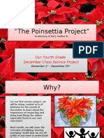 The Poinsettia Project Power Point Presentation